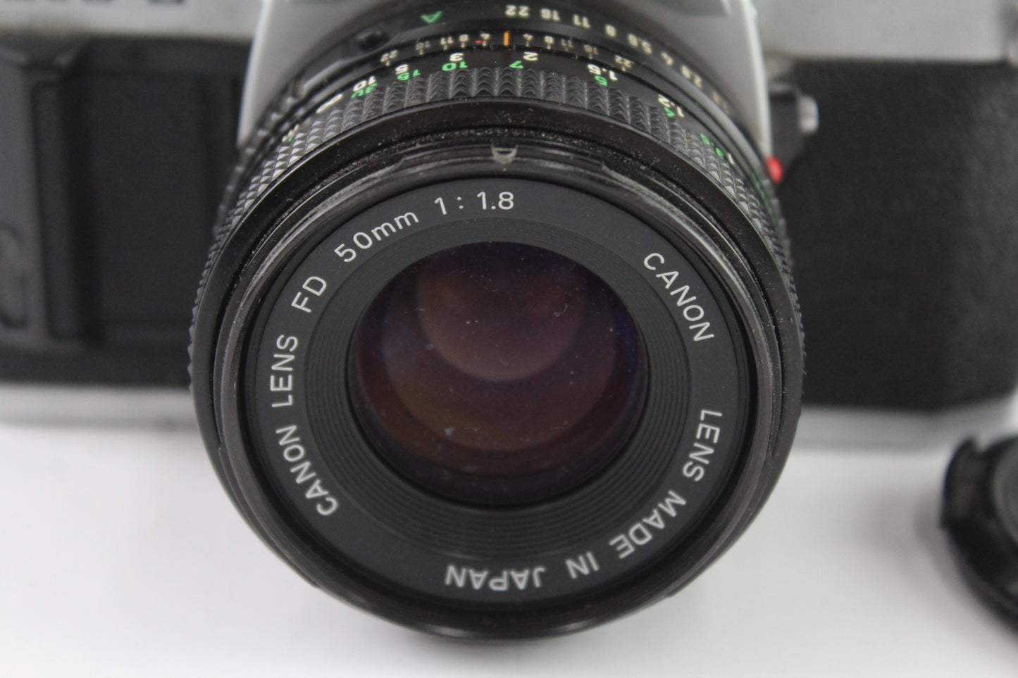 Canon AV-1 Film Camera w/ Canon FD 50mm F/1.8 Lens